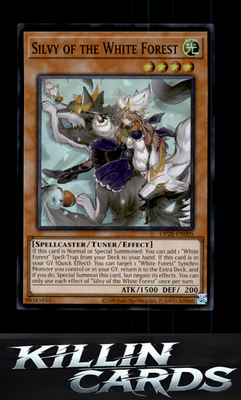 Silvy of the White Forest OP28-EN005 YuGiOh Super Rare OTS Tournament Pack 28 Ca