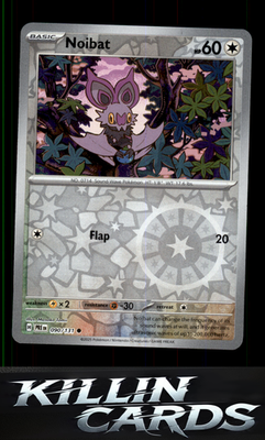 Reverse Holofoil Noibat 090/131 Pokemon Common SV: Prismatic Evolutions Card NM