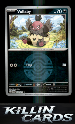 Reverse Holofoil Vullaby (Dusk Ball) 138/217 Pokemon Common ME: Ascended Heroes