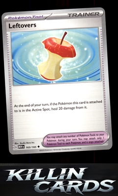Leftovers 163/165 Pokemon Uncommon SV: Scarlet & Violet 151 Card NM
