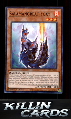 1st Edition Salamangreat Foxy LD10-EN046 YuGiOh Common Legendary Duelists: Soulb