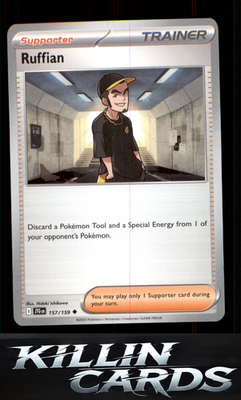 Ruffian - 157/159 157/159 Pokemon Uncommon SV09: Journey Together Card NM