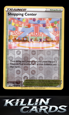 Reverse Holofoil Shopping Center 157/203 Pokemon Uncommon SWSH07: Evolving Skies