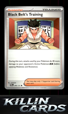 Black Belt's Training - 096/131 096/131 Pokemon Common SV: Prismatic Evolutions