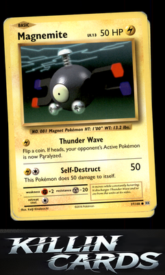 Magnemite 37/108 Pokemon Common XY - Evolutions Card LP