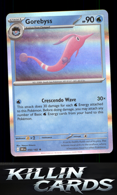 Gorebyss 056/182 Pokemon Rare SV10: Destined Rivals Card NM