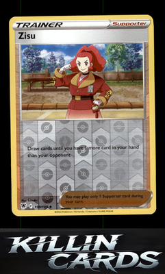 Reverse Holofoil Zisu 159/189 Pokemon Uncommon SWSH10: Astral Radiance Card NM