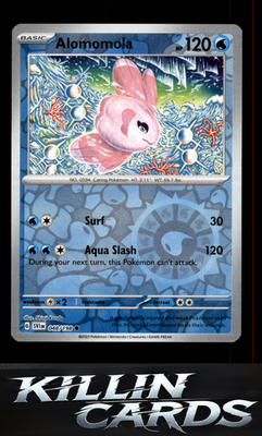 Reverse Holofoil Alomomola 048/198 Pokemon Common SV01: Scarlet & Violet Base Se