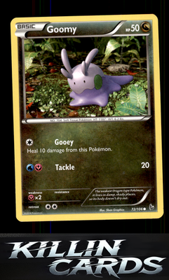 Goomy 72/106 Pokemon Common XY - Flashfire Card NM
