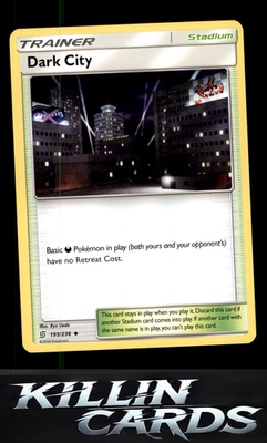 Dark City 193/236 Pokemon Uncommon SM - Unified Minds Card NM