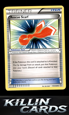 Rescue Scarf 115/124 Pokemon Uncommon Dragons Exalted Card LP