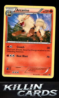 Arcanine (13) 13/99 Pokemon Uncommon Next Destinies Card NM