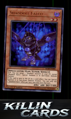 1st Edition Shaddoll Falco BLHR-EN080 YuGiOh Ultra Rare Battles of Legend: Hero'