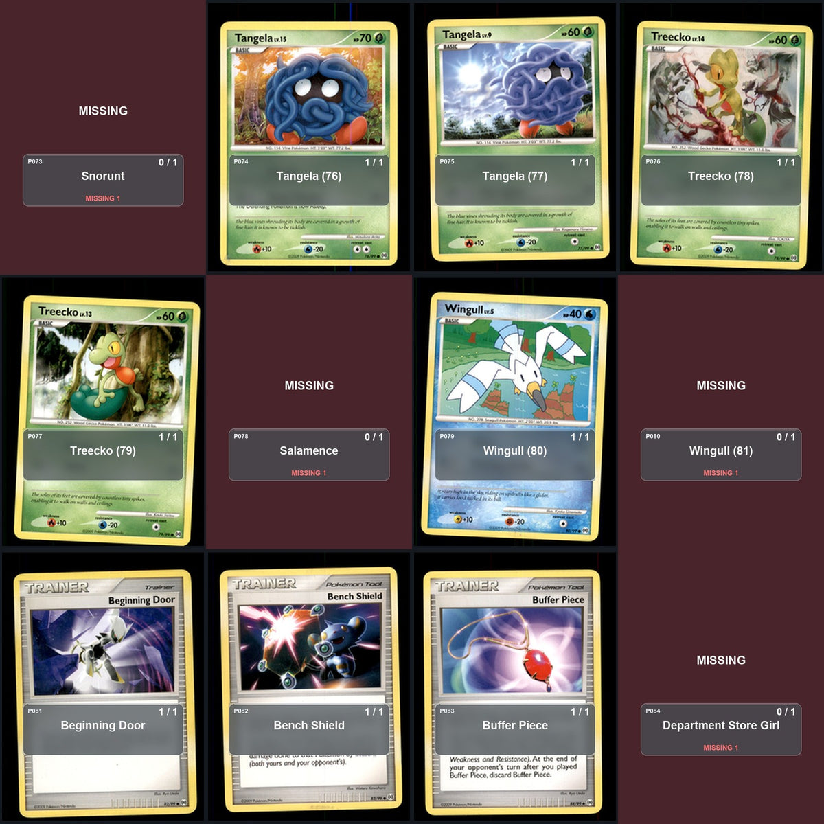Pokemon TCG Arceus C/UC/R Standard Set 46 Cards
