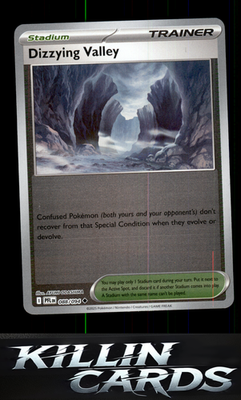 Reverse Holofoil Dizzying Valley 088/094 Pokemon Uncommon ME02: Phantasmal Flame