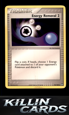 Energy Removal 2 74/108 Pokemon Uncommon Power Keepers Card LP