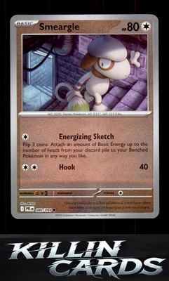 Smeargle 080/094 Pokemon Common ME02: Phantasmal Flames Card NM