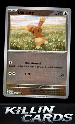 Reverse Holofoil Buneary 083/094 Pokemon Common ME02: Phantasmal Flames Card NM