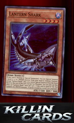 Lantern Shark OP26-EN006 YuGiOh Super Rare OTS Tournament Pack 26 Card NM