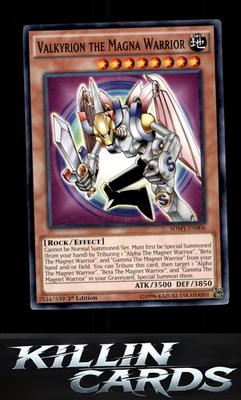1st Edition Valkyrion the Magna Warrior SDMY-EN006 YuGiOh Common Structure Deck: