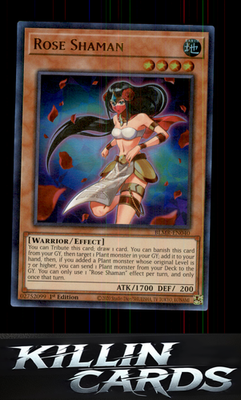 1st Edition Rose Shaman BLMR-EN040 YuGiOh Ultra Rare Battles of Legend: Monstrou
