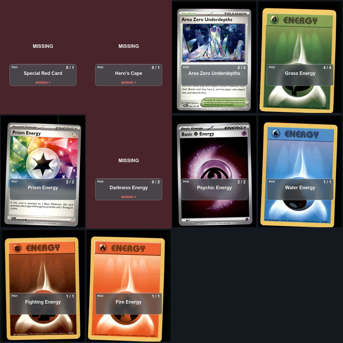 Partial Pokemon TCG NAIC 2026, New Orleans Ogerpon Box Decklist 43 Cards Deck