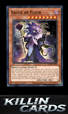 1st Edition Sauge de Fleur SDBT-EN016 YuGiOh Common Structure Deck: Beware of Tr