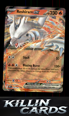 Reshiram ex 020/086 Pokemon Double Rare SV: White Flare Card NM