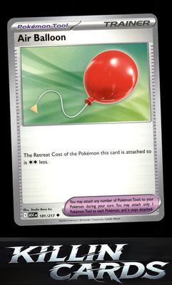 Air Balloon 181/217 Pokemon Uncommon ME: Ascended Heroes Card NM