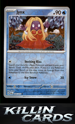 Reverse Holofoil Jynx 046/167 Pokemon Common SV06: Twilight Masquerade Card NM