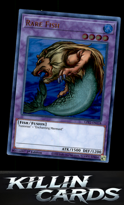 1st Edition Rare Fish GFP2-EN118 YuGiOh Ultra Rare Ghosts From the Past: The 2nd