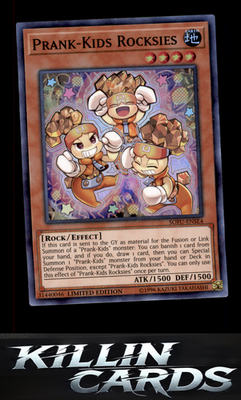 Prank-Kids Rocksies SOFU-ENSE4 YuGiOh Super Rare Soul Fusion Card NM