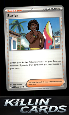 Surfer - 200/217 200/217 Pokemon Common ME: Ascended Heroes Card NM