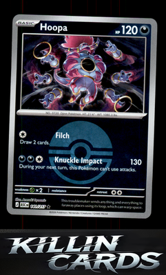 Reverse Holofoil Hoopa (Poke Ball) 141/217 Pokemon Rare ME: Ascended Heroes Card