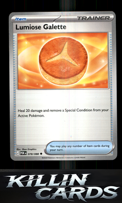 Lumiose Galette 078/088 Pokemon Uncommon ME03: Perfect Order Card NM