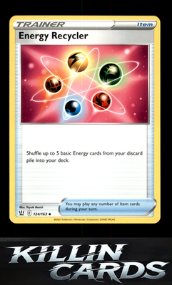 Energy Recycler 124/163 Pokemon Uncommon SWSH05: Battle Styles Card NM