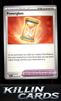 Powerglass - 063/064 063/064 Pokemon Uncommon SV: Shrouded Fable Card NM