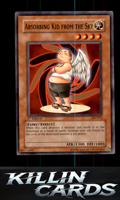 1st Edition Absorbing Kid from the Sky AST-072 YuGiOh Common Ancient Sanctuary C