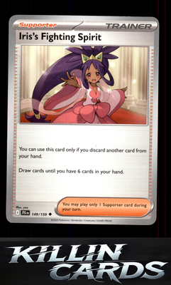 Iris's Fighting Spirit - 149/159 149/159 Pokemon Uncommon SV09: Journey Together