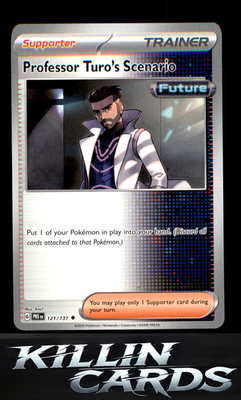 Professor Turo's Scenario 121/131 Pokemon Uncommon SV: Prismatic Evolutions Card