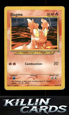 Slugma 082/105 Pokemon Common Neo Destiny Card DM