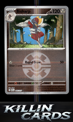 Reverse Holofoil Bisharp (Quick Ball) 147/217 Pokemon Common ME: Ascended Heroes