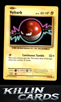 Voltorb 39/108 Pokemon Common XY - Evolutions Card NM