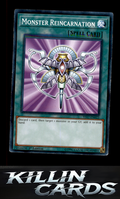 1st Edition Monster Reincarnation YS17-EN022 YuGiOh Common Starter Deck: Link St