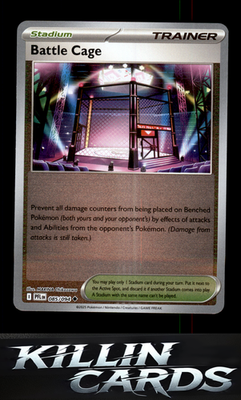 Reverse Holofoil Battle Cage - 085/094 085/094 Pokemon Uncommon ME02: Phantasmal