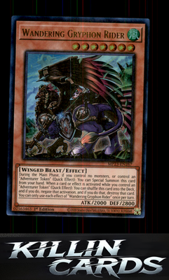 1st Edition Wandering Gryphon Rider MP23-EN267 YuGiOh Ultra Rare 25th Anniversar