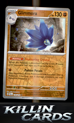 Reverse Holofoil Glimmora 126/193 Pokemon Rare SV02: Paldea Evolved Card NM