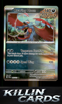 Roaring Moon 065/131 Pokemon Rare SV: Prismatic Evolutions Card NM