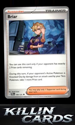 Briar 100/131 Pokemon Uncommon SV: Prismatic Evolutions Card NM