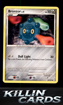 Bronzor 74/123 Pokemon Common Mysterious Treasures Card LP
